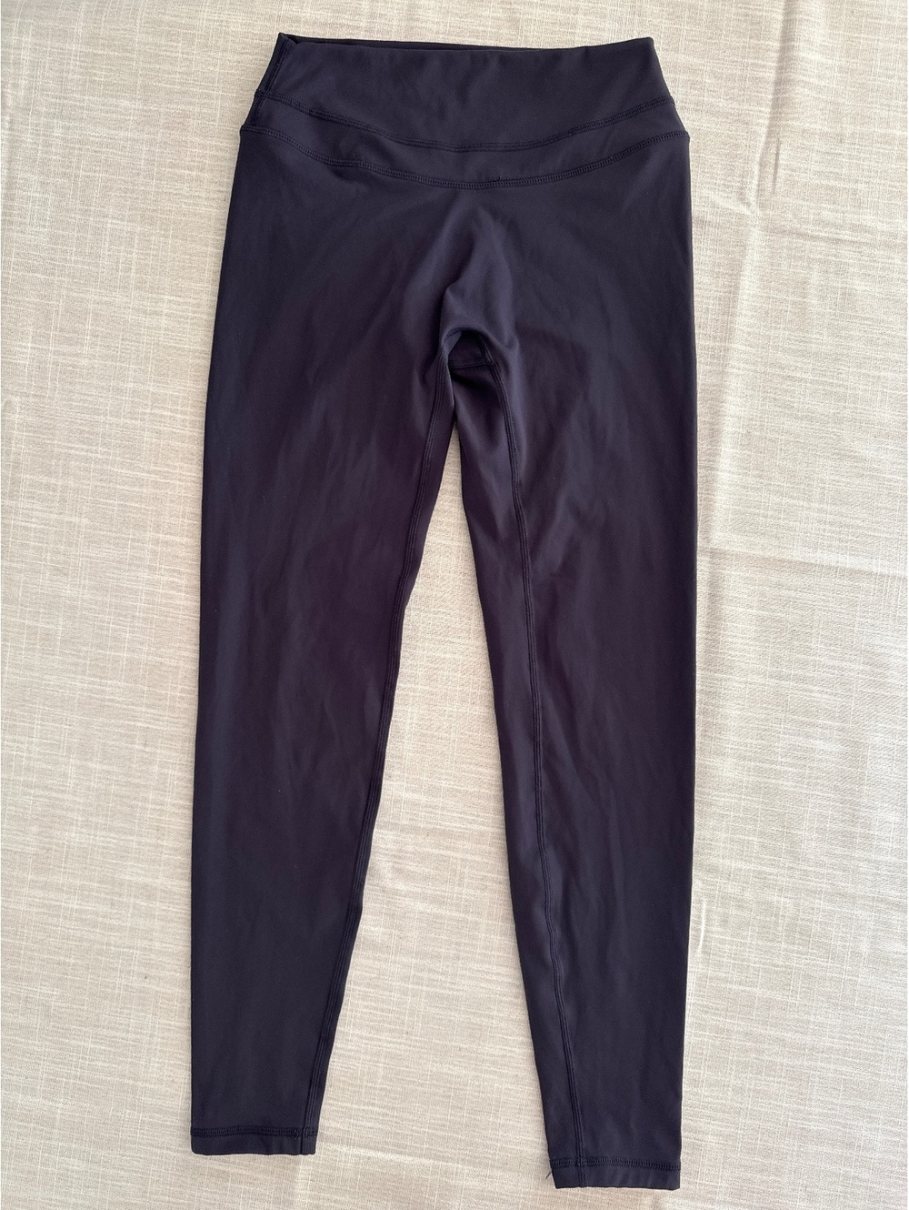 L'urv Black High-Waisted Leggings Size UK M
